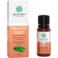 Green Idea Eukalyptus 100 % eterinių aliejų normaliai kvėpavimo takų funkcijai palaikyti 10 ml
