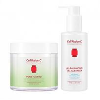 Valantis rinkinys odai su išsiplėtusiomis poroms: pH Balancing gel + pore tox pad