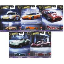 Hot Wheels Premium Modeliukas Exotic Envy Car Culture 2024 set (Lamborghini Reventon Roadster,1995 McLaren F1,Aston martin V12,BMW M1 Procar,71 Porsche 911)