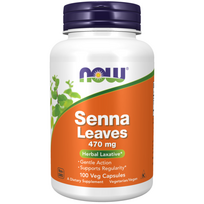 Now Foods Senna Leaves 470 mg 100 vcaps