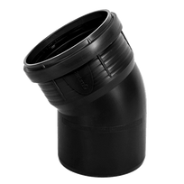 Betriukšmės kanalizacijos alkūnė PIPELIFE Master 3Plus, DN110, 30°