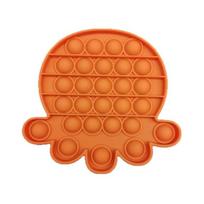 Naujiena! Push Pop it Bubble silikoninis žaislas Aštuonkojis