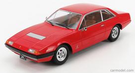 PRE-ORD3R KK Scale Modeliukas 1972 Ferrari 365 GT4 2+2, red (Interieur Brown)