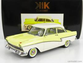 PRE-ORD3R KK Scale Modeliukas 1957 Ford Taunus 17M P2, light yellow/white