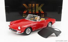 PRE-ORD3R KK Scale Modeliukas 1964 Ferrari 275 GTS Pininfarina Spyder *Interieur beige*, red