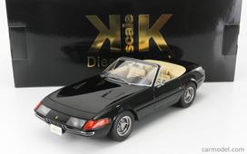 PRE-ORD3R KK Scale Modeliukas 1/18 1969 Ferrari 365 GTB Daytona Spyder, black