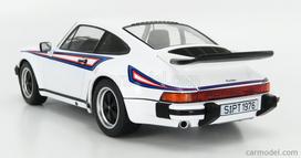 PRE-ORD3R KK Scale Modeliukas 1976 Porsche 911 (930) 3.0 Turbo with Martini Livery, white