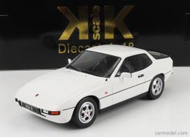 PRE-ORD3R KK Scale Modeliukas 1/18 1986 Porsche 924 S, white