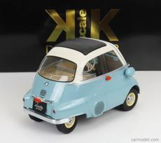 KK Scale Modeliukas 1/12 1959 BMW 250 Isetta, light blue/white