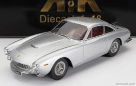 PRE-ORD3R KK Scale Modeliukas 1/18 1962 Ferrari 250 GT Lusso, silver
