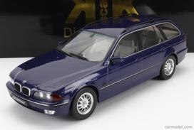 PRE-ORD3R KK Scale Modeliukas 1/18 1997 BMW 530d E39 Touring. blue metallic