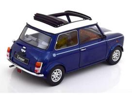 KK Scale Modeliukas 1/12 Mini Cooper Sunroof, blue metallic/white