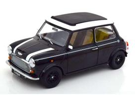 KK Scale Modeliukas 1/12 Mini Cooper Sunroof, black metallic/white