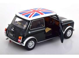 PRE-ORD3R KK Scale Modeliukas 1/12 Mini Cooper with Union Jack, green/white