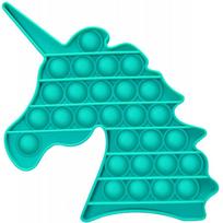 NAUJIENA! Push Pop it Bubble antistresinis žaislas vienaragis - mėlynas