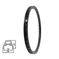 Ratlankis 20" v-brake, 36H, aliuminis