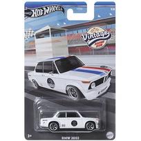 Hot Wheels *Vintage Car Club Series* Modeliukas Modeliukas BMW 2002 white (yra Sandėlyje)