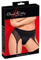 Bad Kitty Suspender Thong xl Strap-on dildo