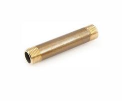 Žalvarinis trumpasriegis GENERAL FITTINGS, 1/2"x 150 mm, išor/išor