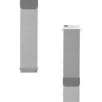 Tactical 22mm sidabrinė 699 Loop magnetinė nerūdijančio plieno apyrankė