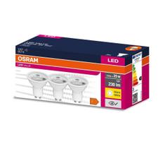 KOMPLEKTAS 3x LED elektros lemputė PAR16 GU10/2,8W/230V 2700K 120° - Osram