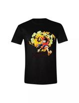 One Piece - Luffy Attack marškinėliai | L Dydis