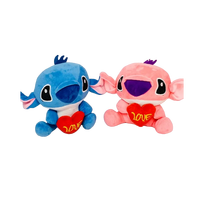 Lilo - Stitch pliušinis žaislas - rožinė Angel - 20cm