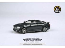PRE-ORD3R Para64 Modeliukas 1/64 2019 Mercedes Benz AMG GT63 S *Right Hand Drive*, matt grey (cars in a deluxe Acrylic window box)