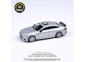 PRE-ORD3R Para64 Modeliukas 2019 Mercedes Benz AMG GT63 S *Left Hand Drive*, silver (cars in a deluxe Acrylic window box)