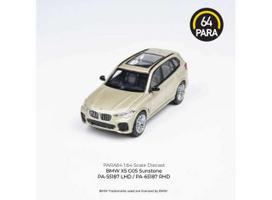 PRE-ORD3R Para64 Modeliukas BMW X5 *Right Hand Drive*, sunstone (cars in a deluxe Acrylic window box)