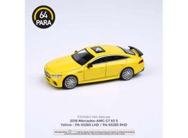 PRE-ORD3R Para64 Modeliukas 2019 Mercedes Benz AMG GT63 S *Left Hand Drive*, yellow (cars in a deluxe Acrylic window box)