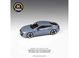 PRE-ORD3R Para64 Modeliukas 1/64 Audi E-Tron GT *Right Hand Drive*, kemora grey-blue (cars in a deluxe Acrylic window box)