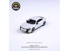 PRE-ORD3R Para64 Modeliukas 1/64 Audi E-Tron GT *Left Hand Drive*, ibis white (cars in a deluxe Acrylic window box)