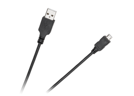 Išmaniųjų telefonų atsarginės dalys // Kabeliai // Kabel USB - USB micro Cabletech standard 1m