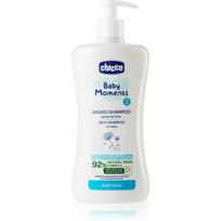 Chicco Baby Moments Bath Shampoo visų paskirčių šampūnas vaikams nuo gimimo 0 m+ 500 ml
