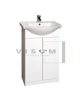 Vonios spintelė Deftrans Nice 50, balta, 25.6 cm x 50 cm x 80 cm