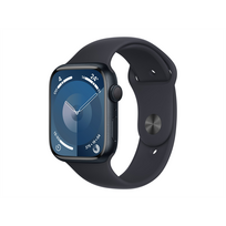 Apple Apple Watch Series 9 GPS 45mm Midnight Aluminium Case with Midnight Sport Band - M/L Apple