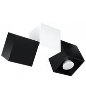 Plafonas OPTIK NERO 3 Spalva Juoda/Balta