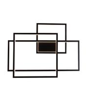 Sieninis šviestuvas LED GEOMETRIC juodas Spalva Juoda