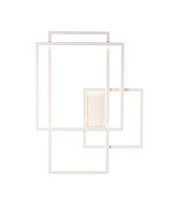 Sieninis šviestuvas LED GEOMETRIC baltas Spalva Balta
