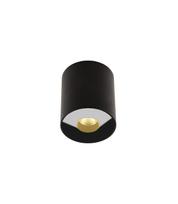 Plafonas PLAZMA juodas IP54 Spalva Juoda