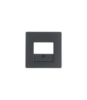 Dangteliai Berker Q.1/Q.3/Q.7 Dangtelio tipas USB Spalva Juoda