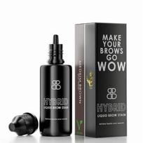 Hibridiniai blakstienų ir antakių dažai Beautiful Brows Liquid Hybrid Stain Medium Brown BB200MBR, vidutiniškai rudos spalvos