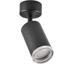 Akcentinis vonios šviestuvas TURYN 1xGU10/10W/230V IP44 juoda
