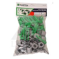MARTEN PLYTELIŲ INKARAS 1.5 MM PILKAS 50VNT+PLEIŠT