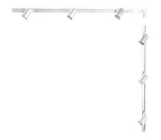 Zuma Line 3042 - Akcentinis šviestuvas bėgių sistemai REFLEKTOR 6xGU10/10W/230V