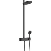 Hansgrohe Pulsify dušo sistema su termostatiniu maišytuvu juodos matinės spalvos 24241670