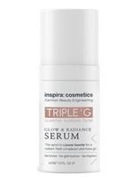 inspira:med serumas veido, kaklo, dekoltė odos švytėjimui Inspira Triple'G Glow - Radiance Serum 100ml