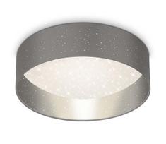 Briloner 3882-014 - LED lubinis šviestuvas MAILA STARRY LED/18W/230V pilka/sidabras
