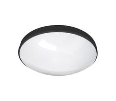 LED lubinis vonios šviestuvas CIRCLE LED/12W/230V 4000K diametras 25 cm IP44 juoda